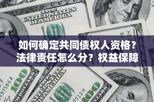 武汉如何确定共同债权人资格？法律责任怎么分？权益保障技巧揭秘！