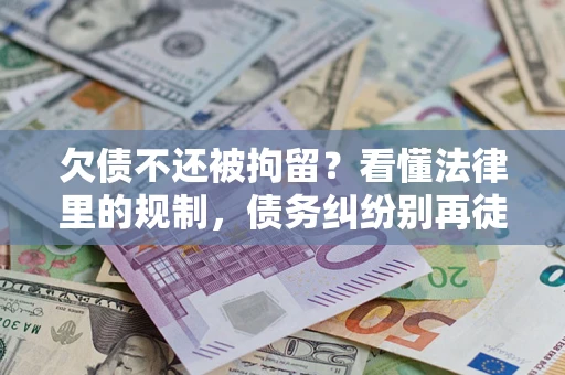武汉欠债不还被拘留？看懂法律里的规制，债务纠纷别再徒劳奔波
