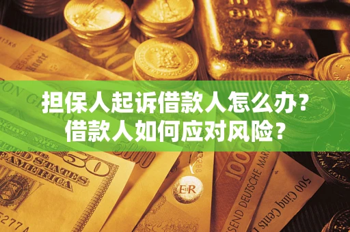武汉担保人起诉借款人怎么办？借款人如何应对风险？