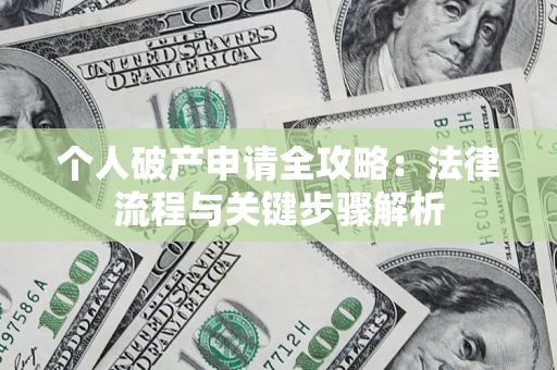 武汉个人破产申请全攻略：法律流程与关键步骤解析